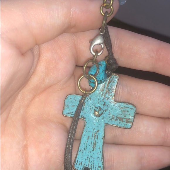 Rustic Cross Bracelet - Picture 3 of 3